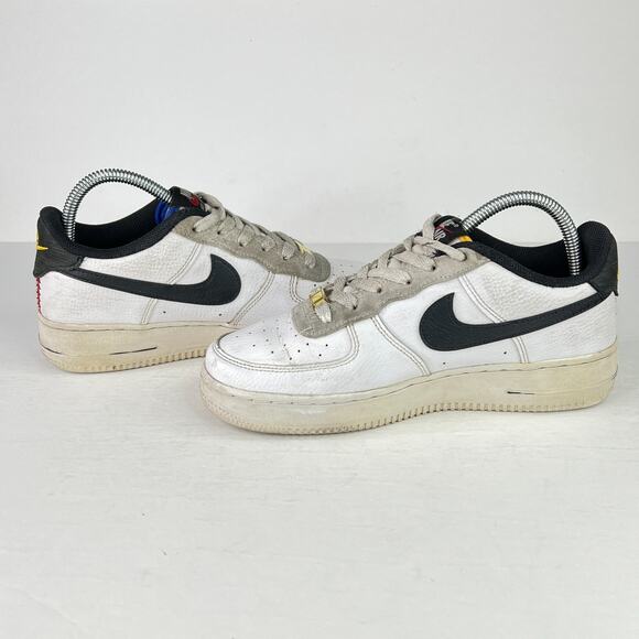 Nike Air Force 1 Low Ken Griffey Jr Sr Sneakers FLAW DJ5195-100 White 6Y, 7.5W - Picture 5 of 11
